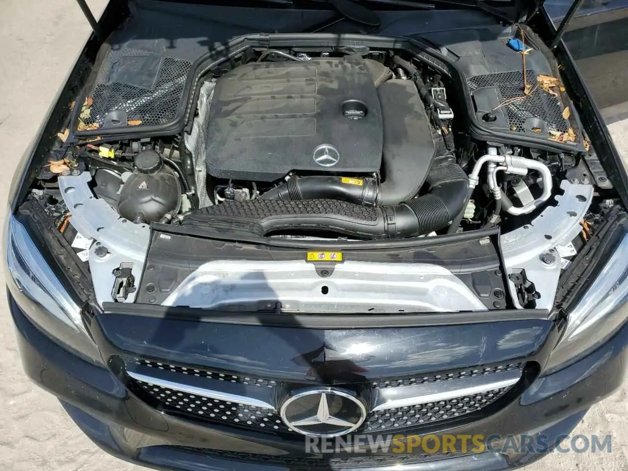 11 Фотография поврежденного автомобиля W1KWJ8EB4MG092040 MERCEDES-BENZ C-CLASS 2021