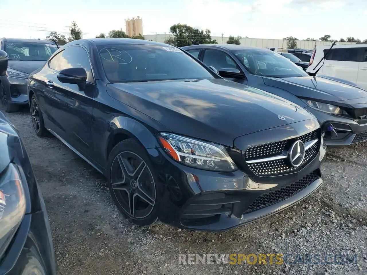 4 Фотография поврежденного автомобиля W1KWJ8EB4MG092040 MERCEDES-BENZ C-CLASS 2021