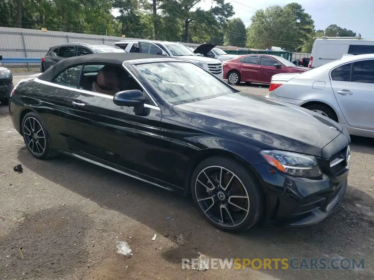 4 Photograph of a damaged car W1KWK8DB4MG054872 MERCEDES-BENZ C-CLASS 2021