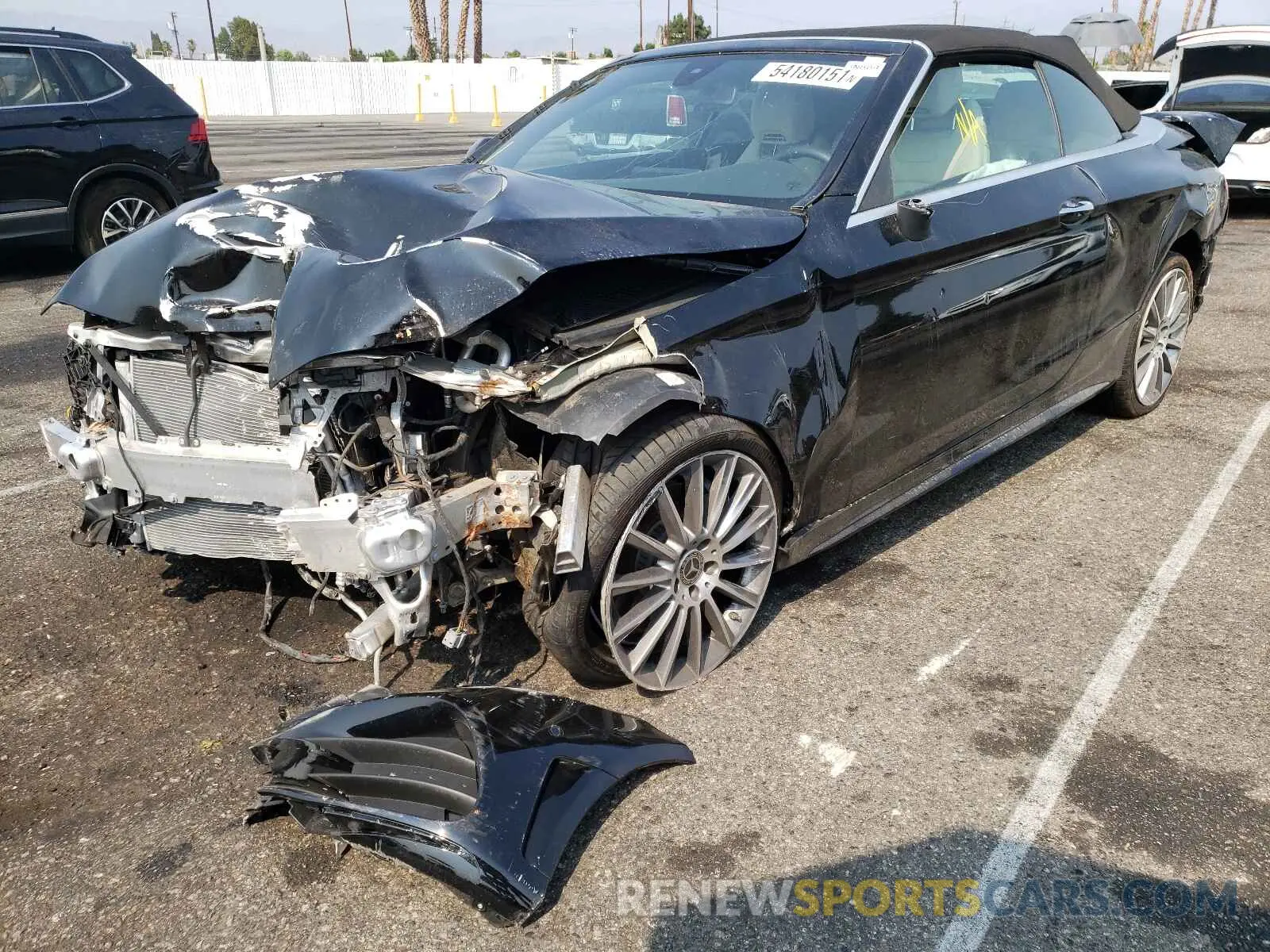 2 Photograph of a damaged car W1KWK8DB9MG067875 MERCEDES-BENZ C-CLASS 2021