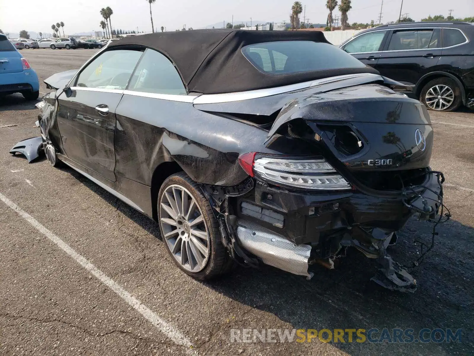 3 Photograph of a damaged car W1KWK8DB9MG067875 MERCEDES-BENZ C-CLASS 2021