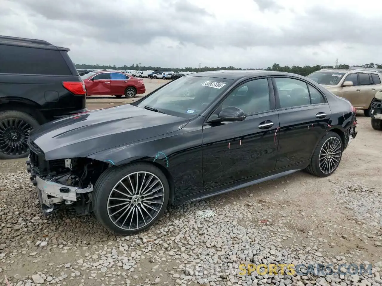 1 Фотография поврежденного автомобиля W1KAF4GB0NR062623 MERCEDES-BENZ C-CLASS 2022