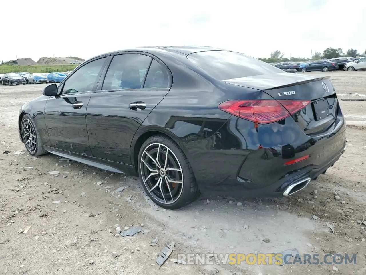 2 Photograph of a damaged car W1KAF4GB1NR063571 MERCEDES-BENZ C-CLASS 2022