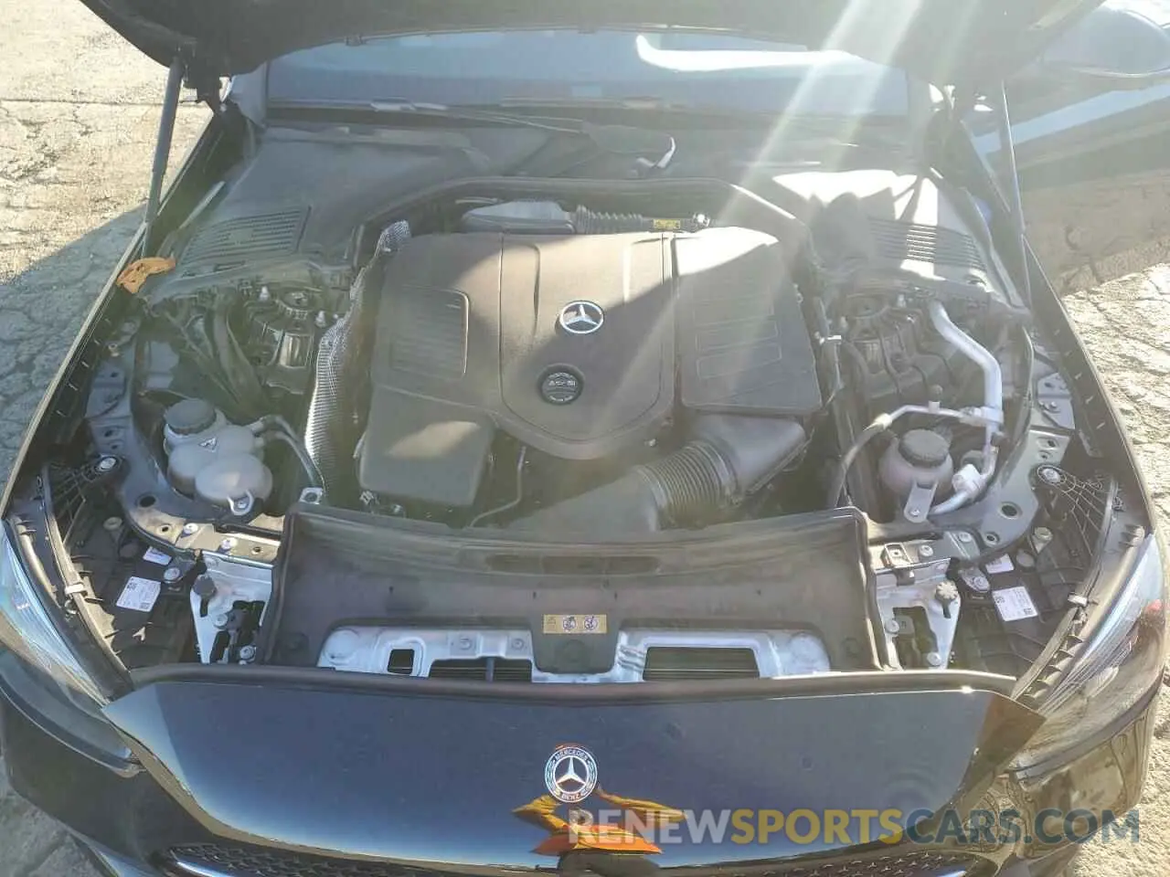 11 Photograph of a damaged car W1KAF4GB6NR011966 MERCEDES-BENZ C-CLASS 2022