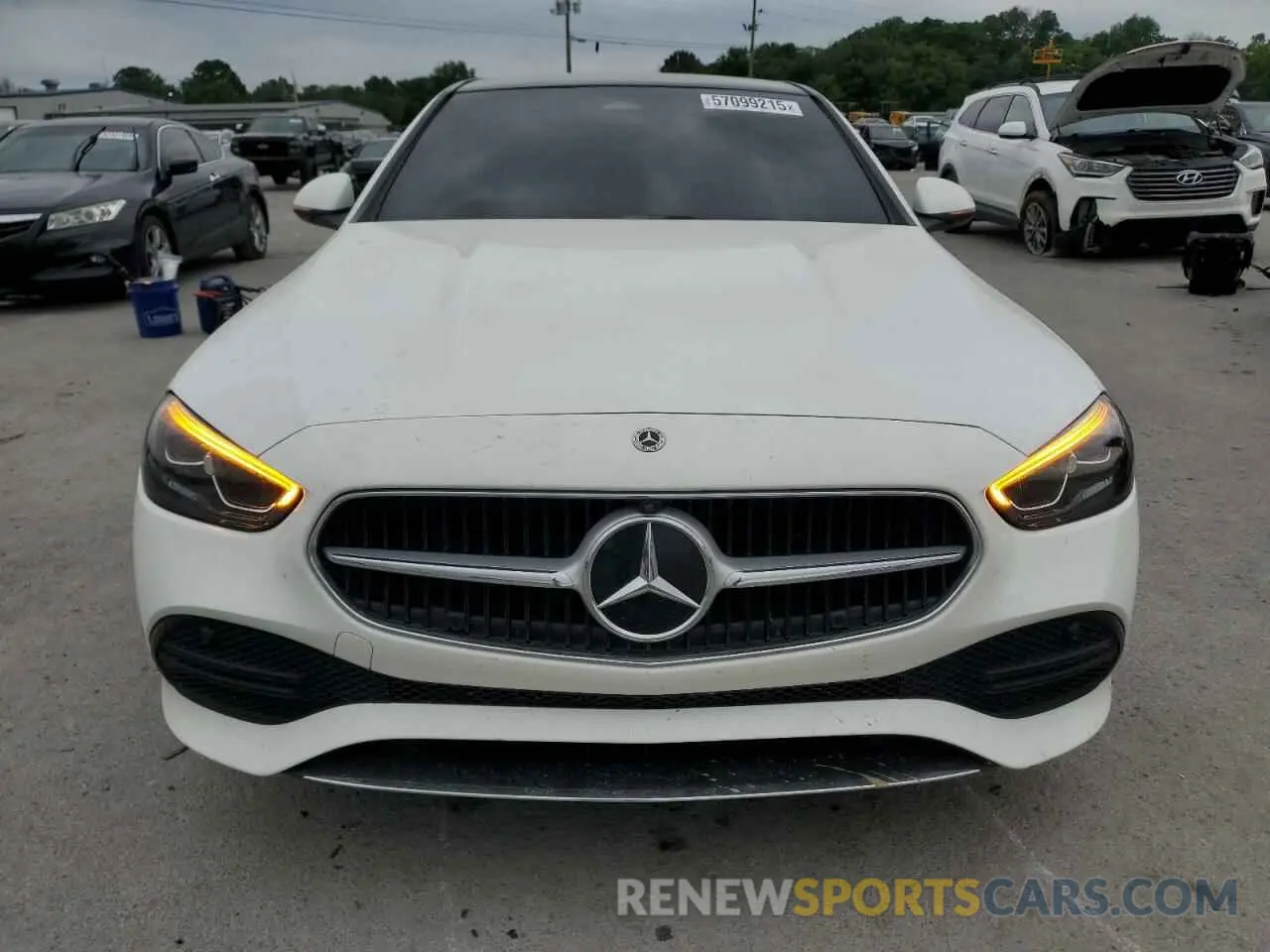 5 Photograph of a damaged car W1KAF4GB8NR053068 MERCEDES-BENZ C-CLASS 2022
