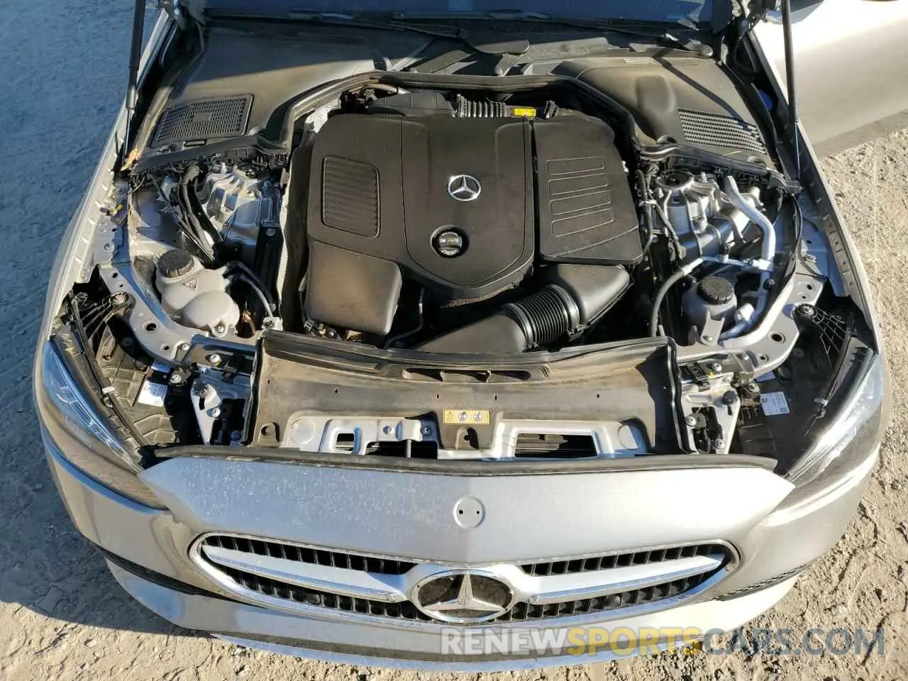 11 Photograph of a damaged car W1KAF4GB9NR018961 MERCEDES-BENZ C-CLASS 2022