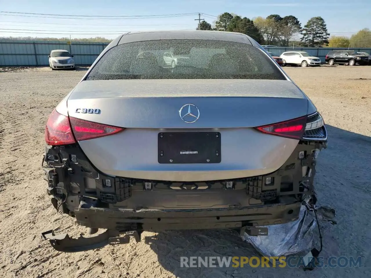 6 Photograph of a damaged car W1KAF4GB9NR018961 MERCEDES-BENZ C-CLASS 2022
