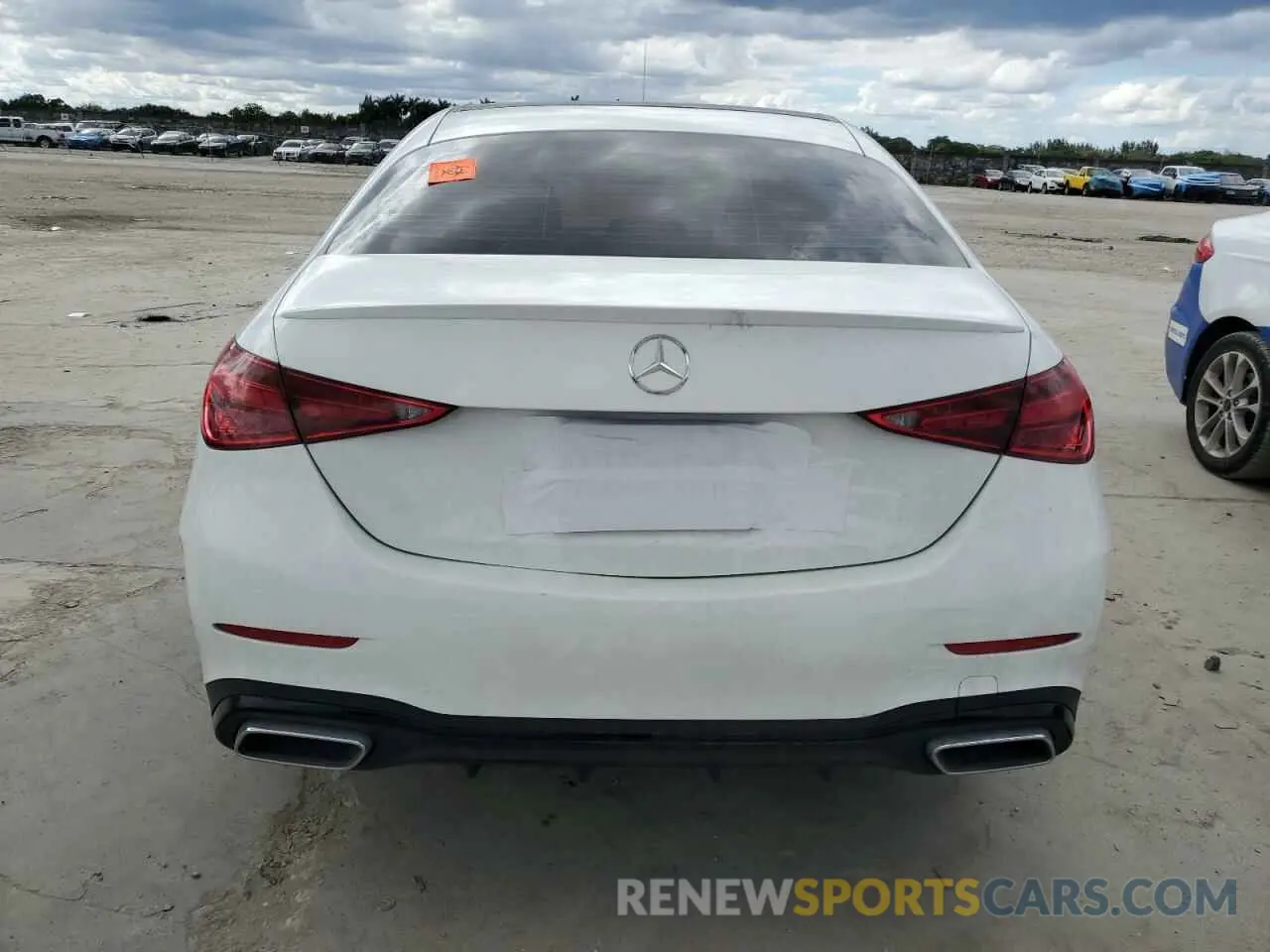 6 Фотография поврежденного автомобиля W1KAF4GB9NR043911 MERCEDES-BENZ C-CLASS 2022
