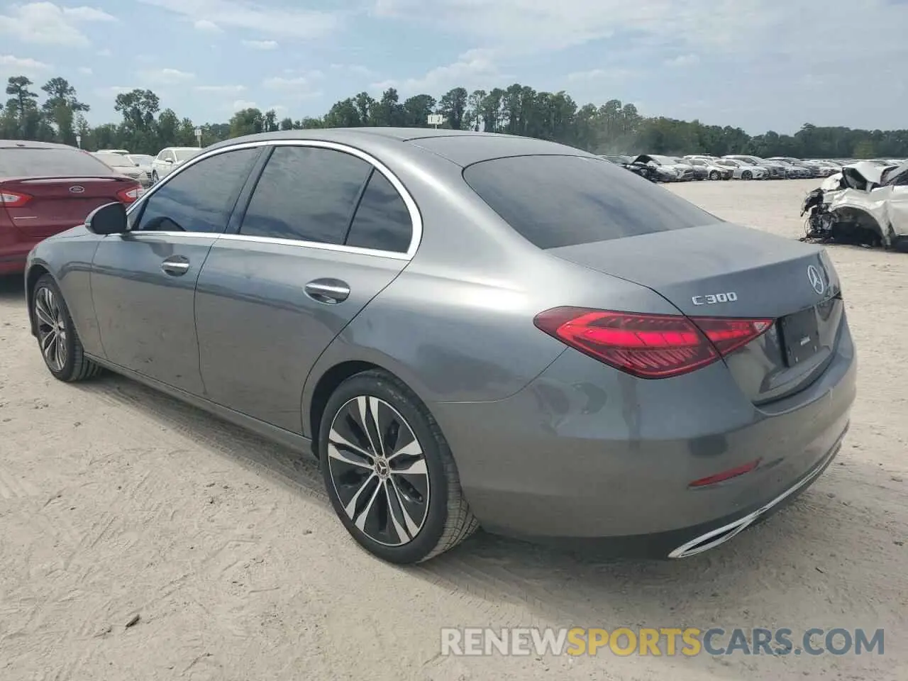 2 Photograph of a damaged car W1KAF4GB9NR043939 MERCEDES-BENZ C-CLASS 2022