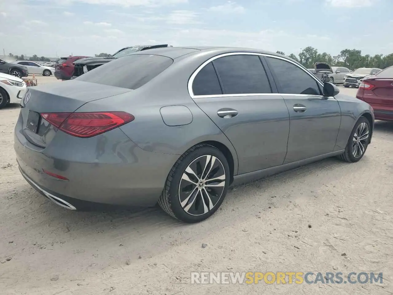 3 Photograph of a damaged car W1KAF4GB9NR043939 MERCEDES-BENZ C-CLASS 2022