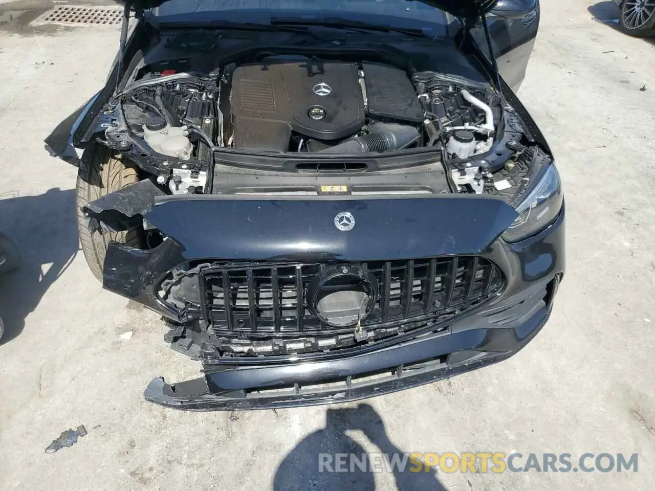 11 Photograph of a damaged car W1KAF4GBXNR046025 MERCEDES-BENZ C-CLASS 2022