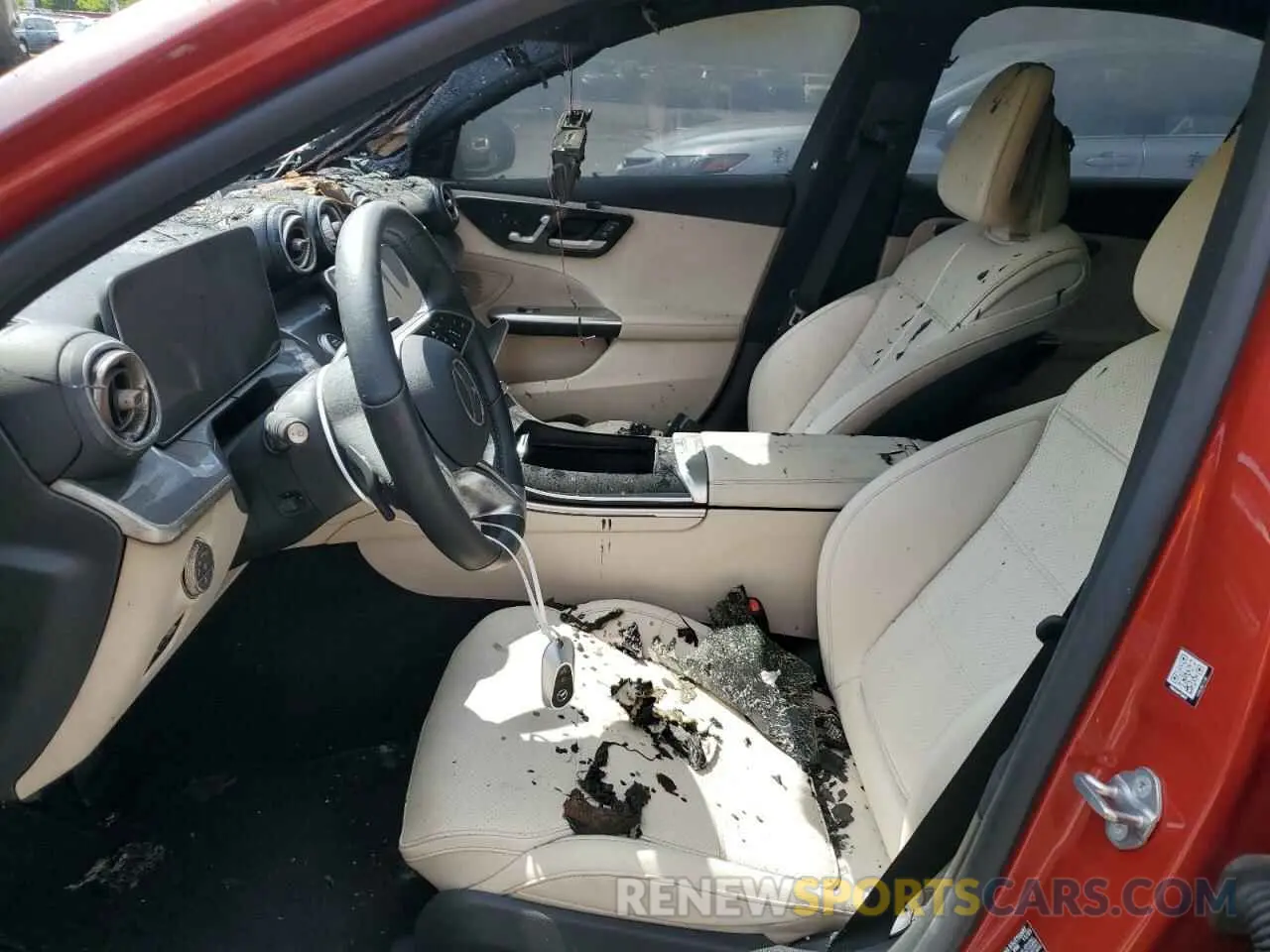 7 Фотография поврежденного автомобиля W1KAF4HB0NR034710 MERCEDES-BENZ C-CLASS 2022