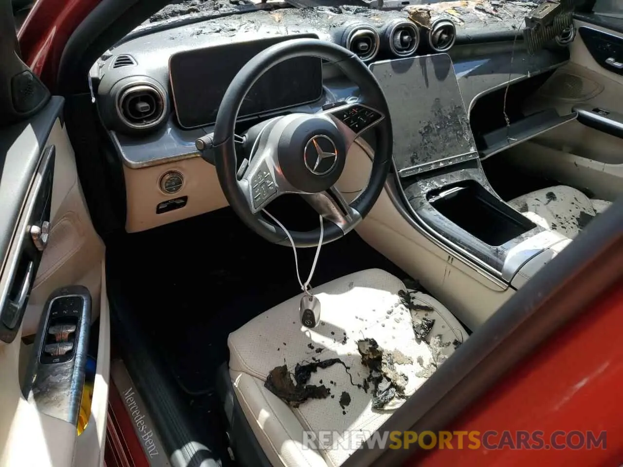 8 Фотография поврежденного автомобиля W1KAF4HB0NR034710 MERCEDES-BENZ C-CLASS 2022