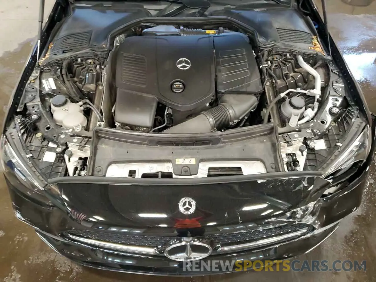 11 Photograph of a damaged car W1KAF4HB3NR049962 MERCEDES-BENZ C-CLASS 2022