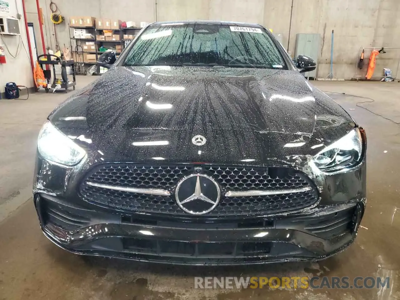 5 Photograph of a damaged car W1KAF4HB3NR049962 MERCEDES-BENZ C-CLASS 2022