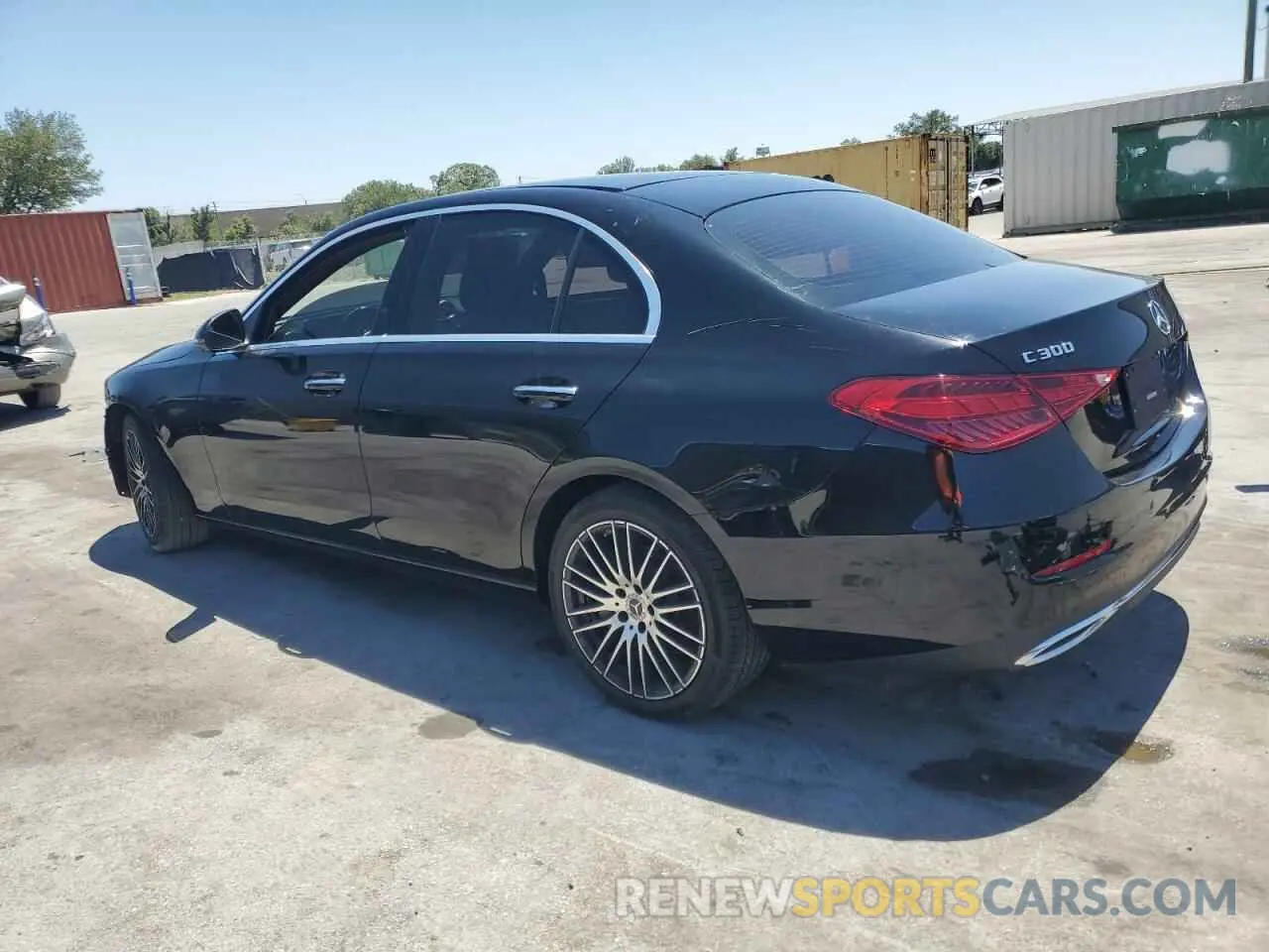 2 Фотография поврежденного автомобиля W1KAF4HB4NR036945 MERCEDES-BENZ C-CLASS 2022