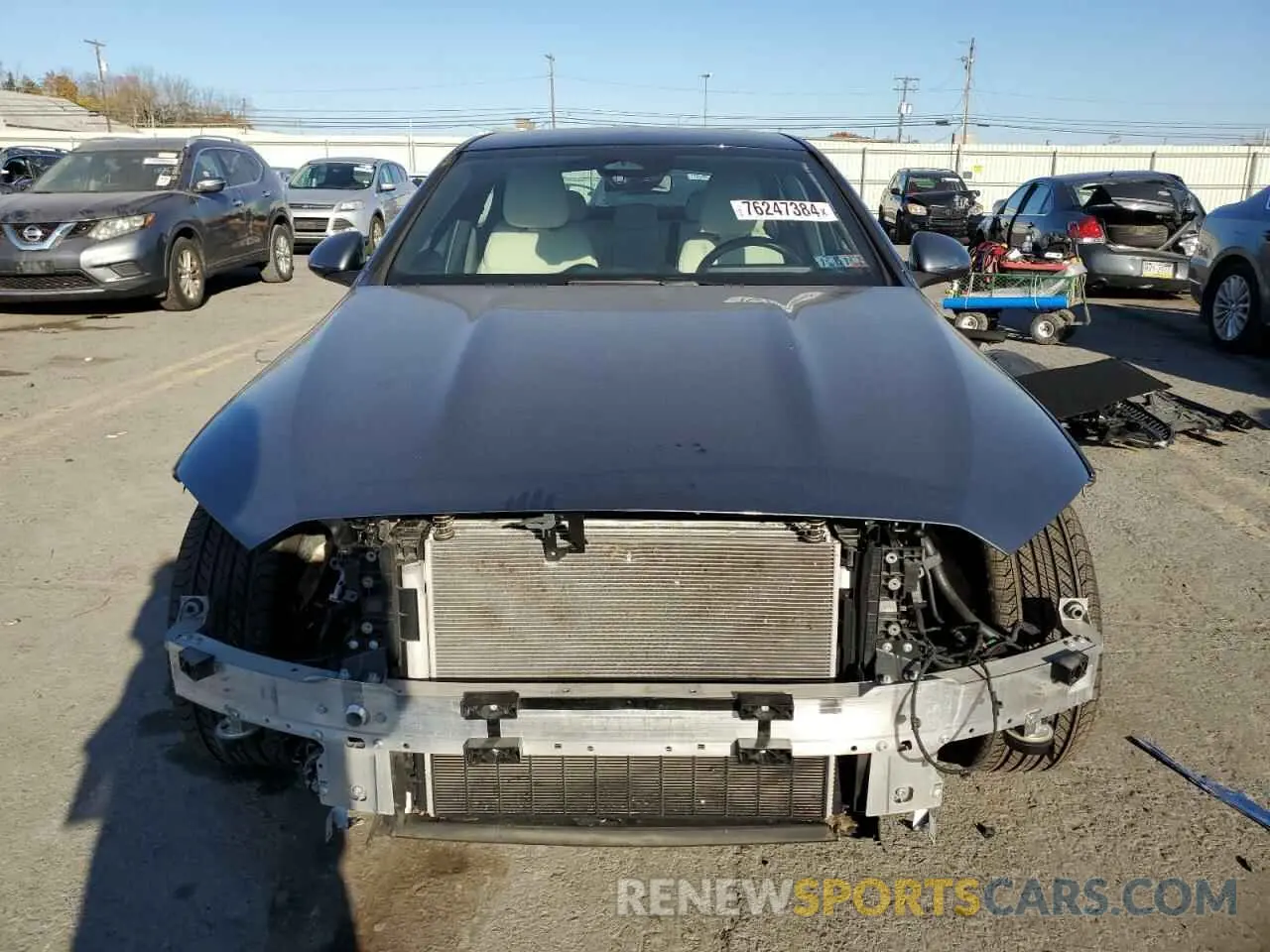 5 Photograph of a damaged car W1KAF4HB6NR009780 MERCEDES-BENZ C-CLASS 2022