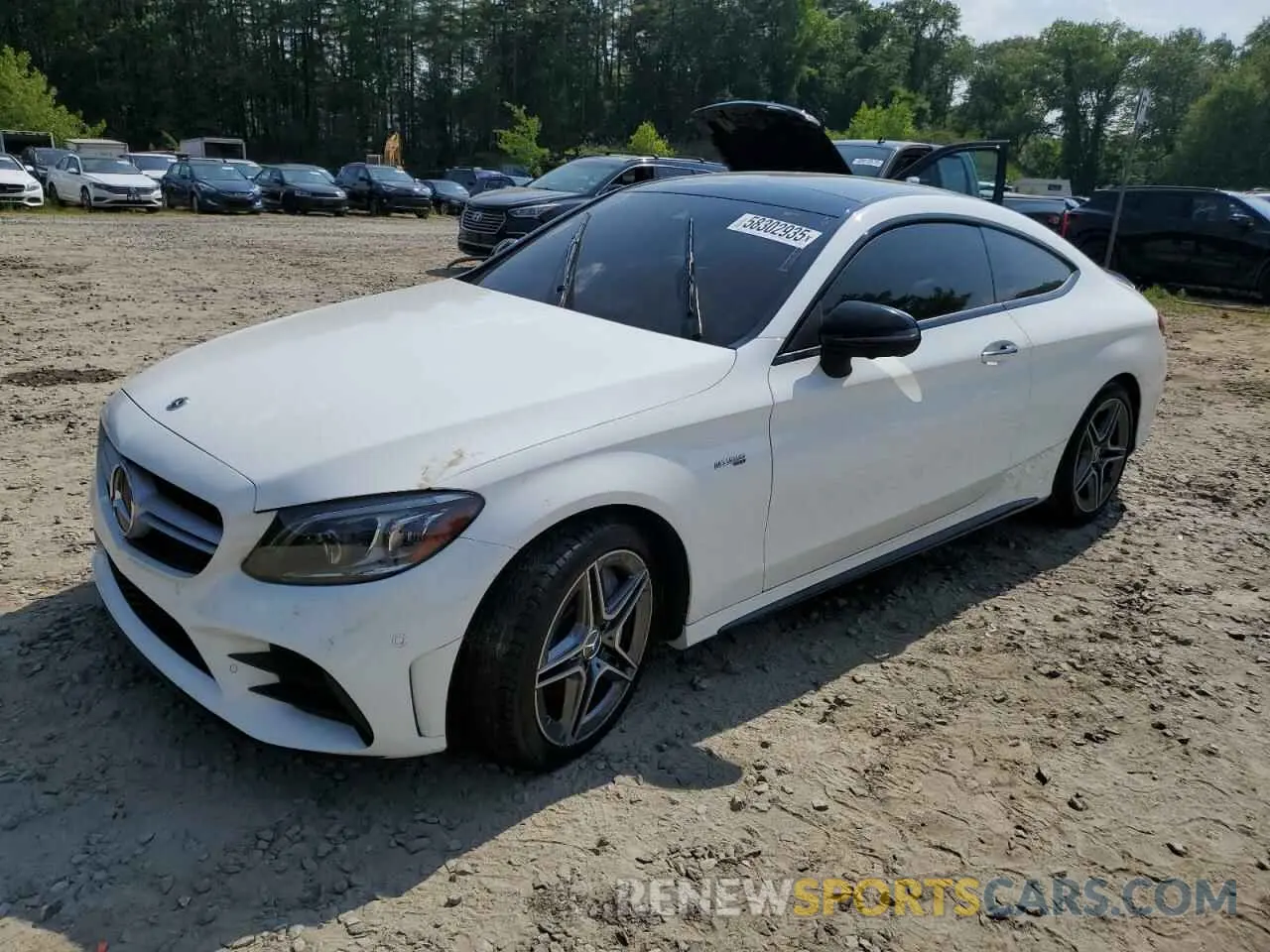 1 Photograph of a damaged car W1KWJ6EB4NG115449 MERCEDES-BENZ C-CLASS 2022