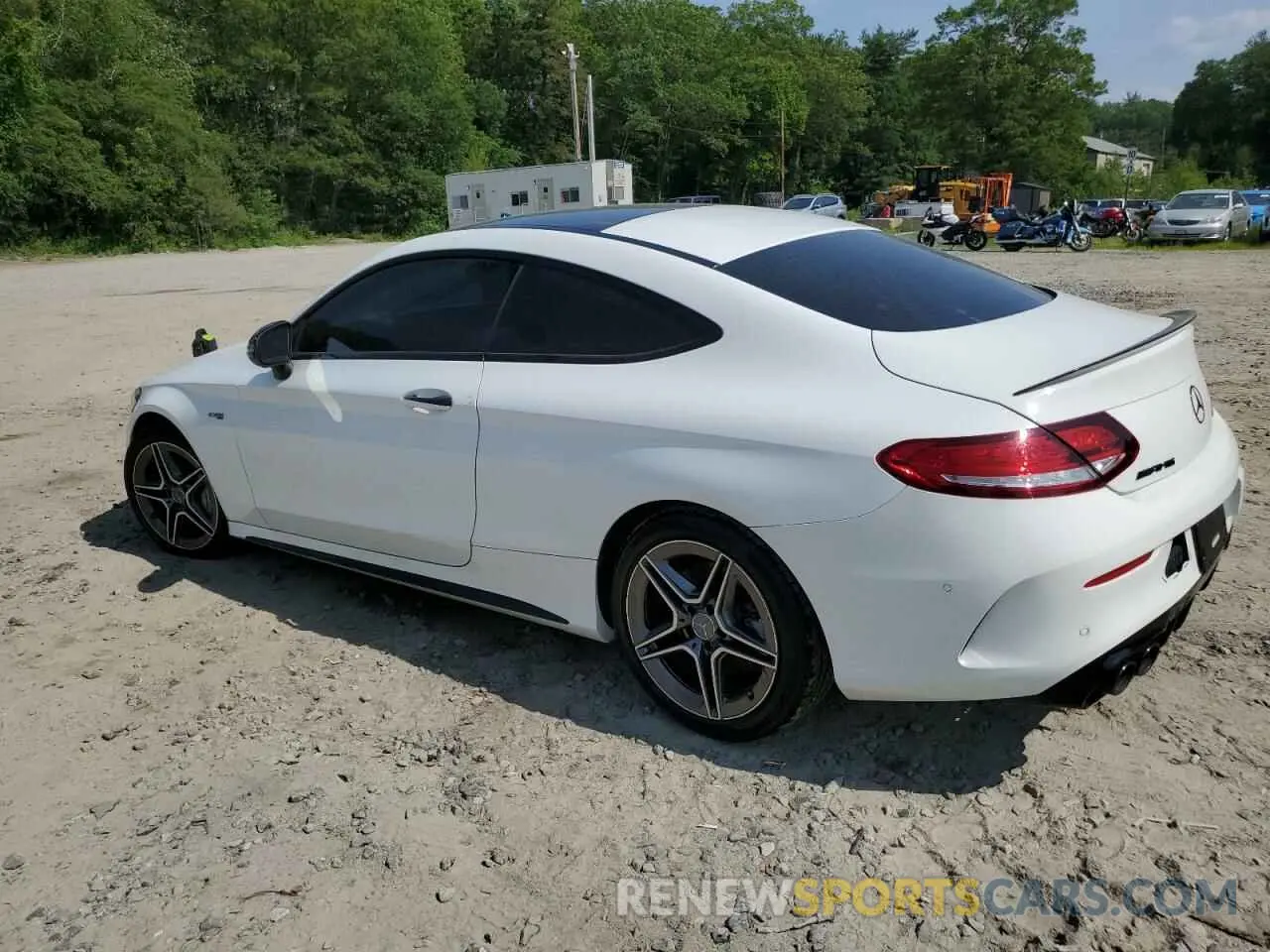 2 Photograph of a damaged car W1KWJ6EB4NG115449 MERCEDES-BENZ C-CLASS 2022