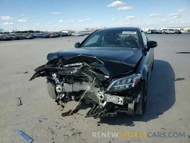 10 Фотография поврежденного автомобиля W1KWJ8DB0NG116014 MERCEDES-BENZ C-CLASS 2022