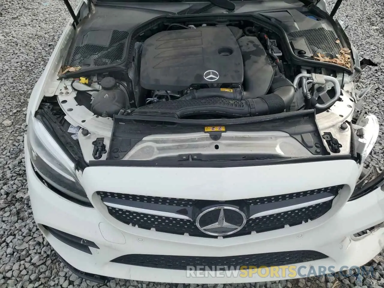 11 Photograph of a damaged car W1KWJ8DB3NG113978 MERCEDES-BENZ C-CLASS 2022