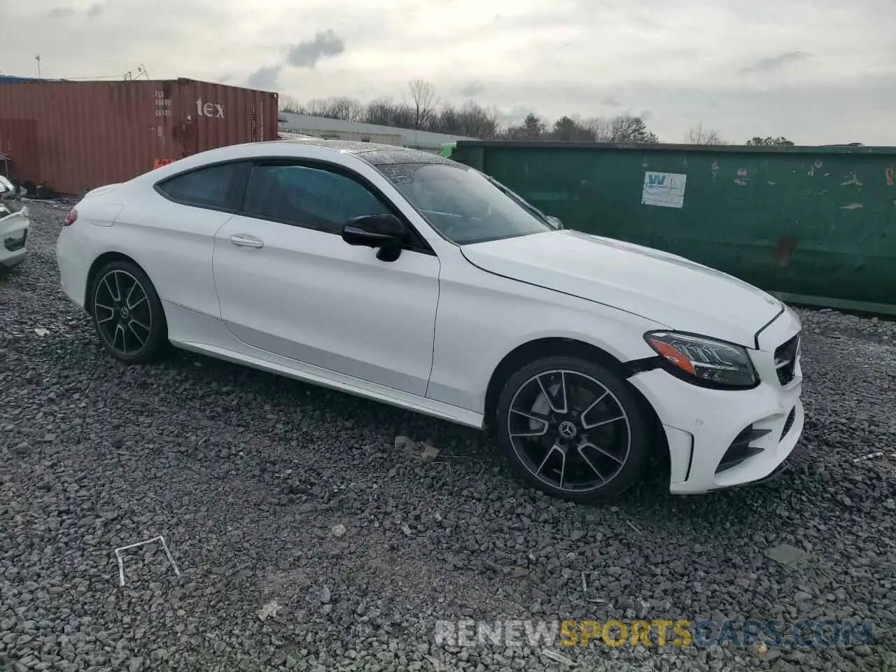 4 Photograph of a damaged car W1KWJ8DB3NG113978 MERCEDES-BENZ C-CLASS 2022