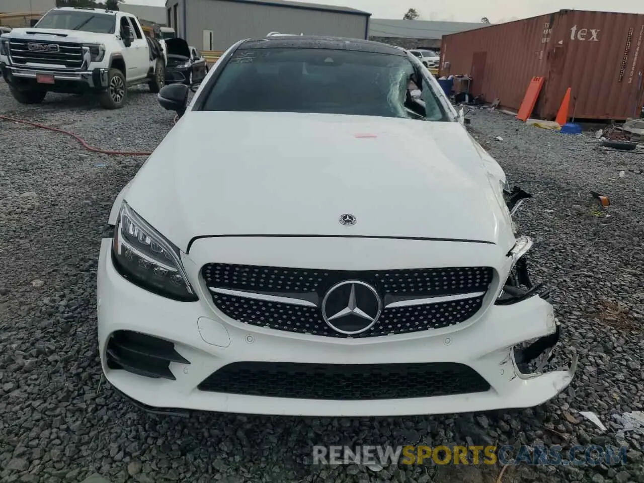 5 Photograph of a damaged car W1KWJ8DB3NG113978 MERCEDES-BENZ C-CLASS 2022