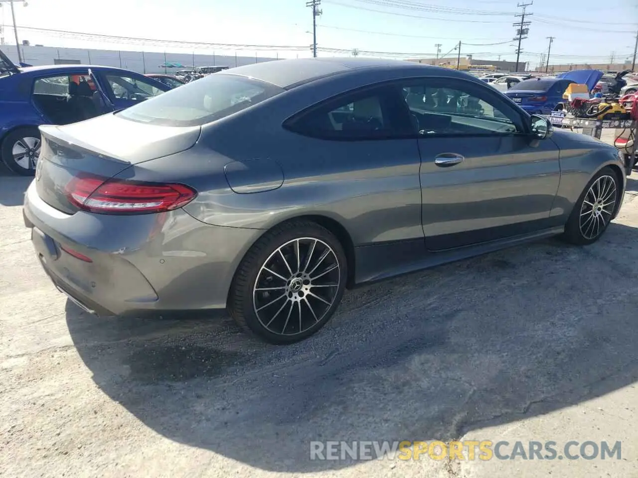 3 Photograph of a damaged car W1KWJ8DB7NG113854 MERCEDES-BENZ C-CLASS 2022