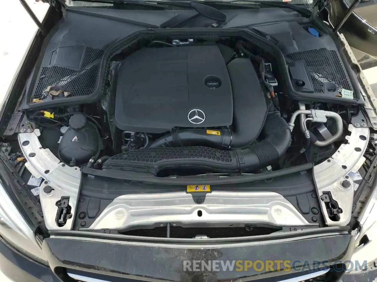 11 Фотография поврежденного автомобиля W1KWK8DB5NG111436 MERCEDES-BENZ C-CLASS 2022
