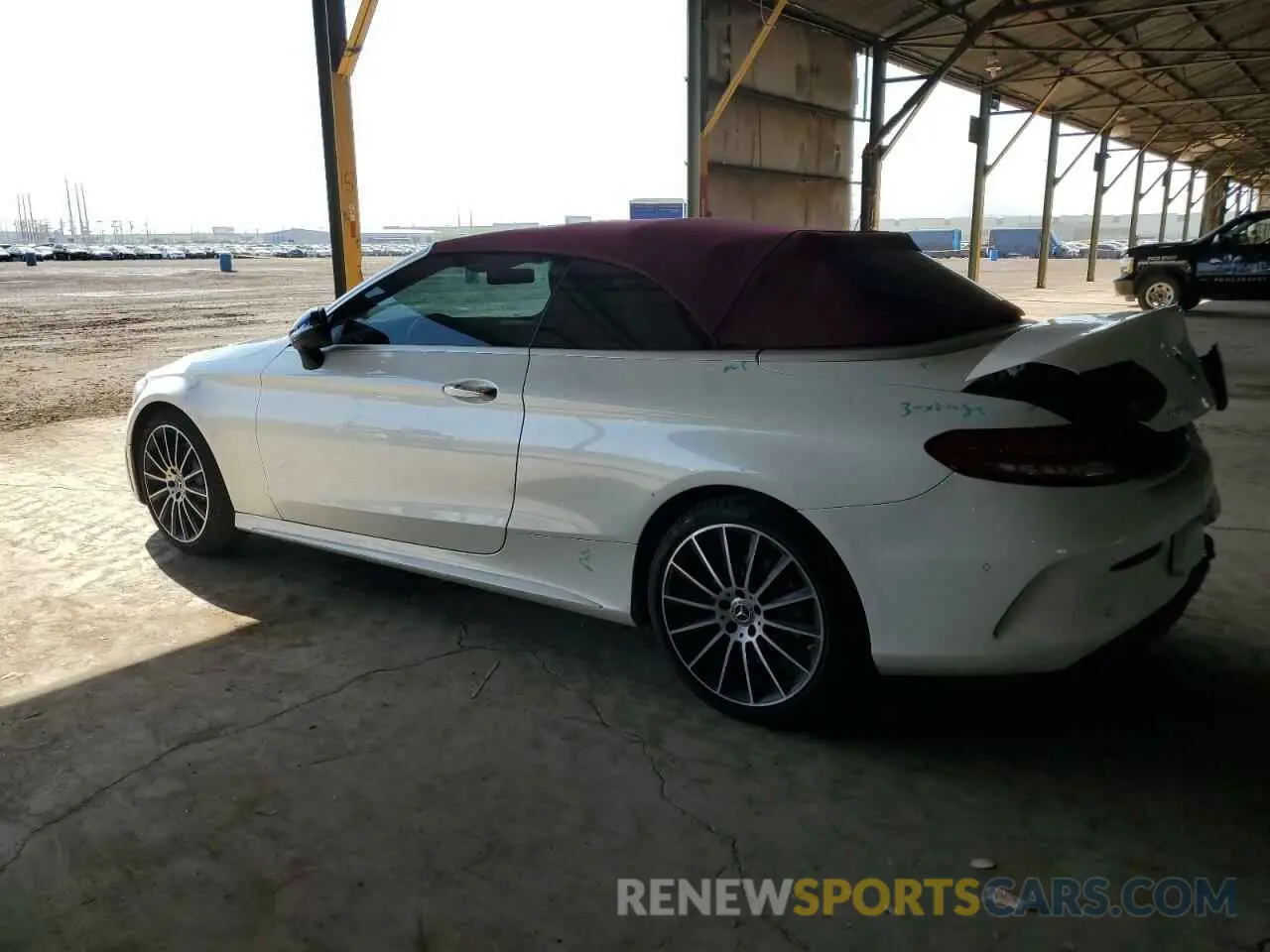 2 Photograph of a damaged car W1KWK8DB7NG115018 MERCEDES-BENZ C-CLASS 2022
