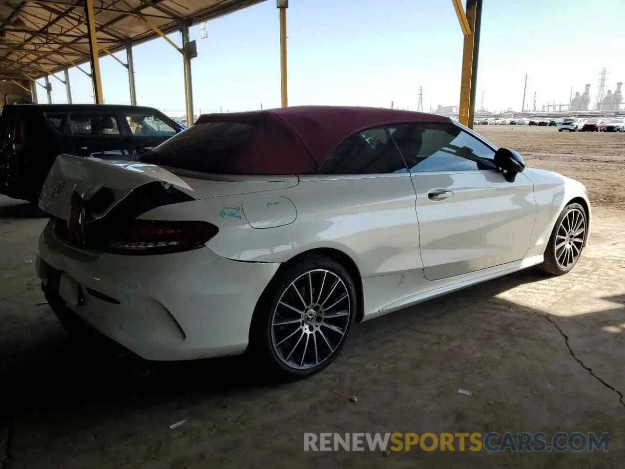 3 Photograph of a damaged car W1KWK8DB7NG115018 MERCEDES-BENZ C-CLASS 2022