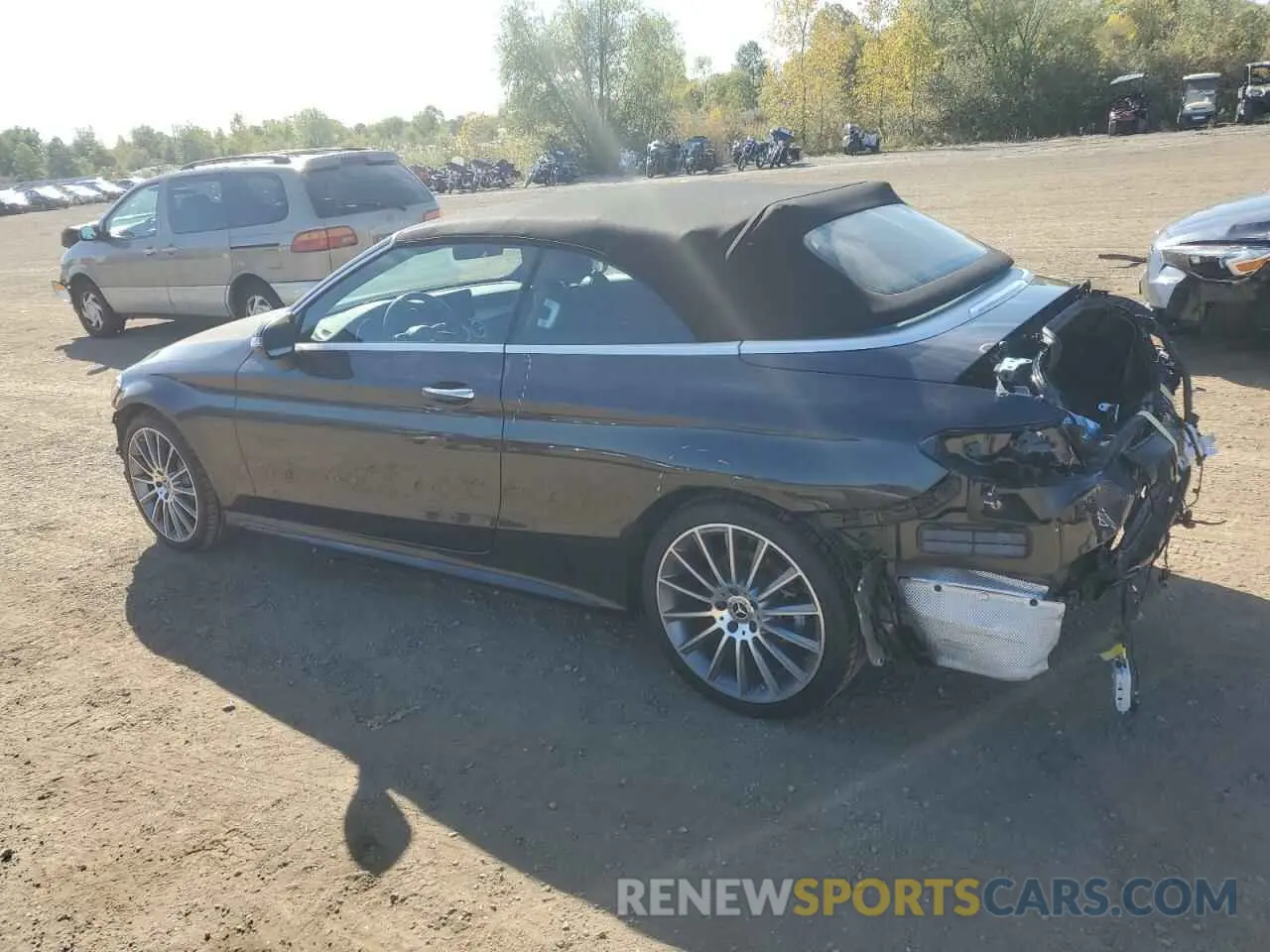 2 Photograph of a damaged car W1KWK8EB0NG111374 MERCEDES-BENZ C-CLASS 2022