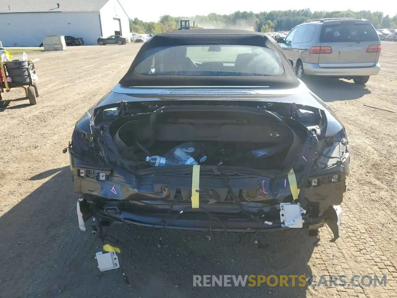 6 Photograph of a damaged car W1KWK8EB0NG111374 MERCEDES-BENZ C-CLASS 2022
