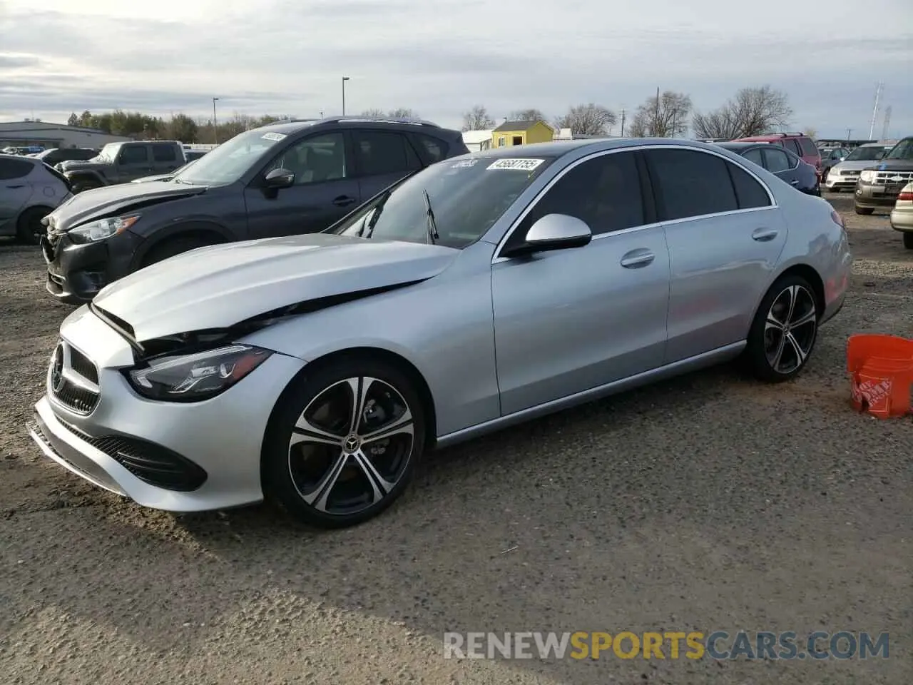 1 Фотография поврежденного автомобиля W1KAF4GB0PR094457 MERCEDES-BENZ C-CLASS 2023