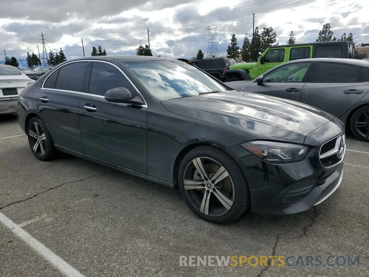 4 Photograph of a damaged car W1KAF4GB1PR071219 MERCEDES-BENZ C-CLASS 2023