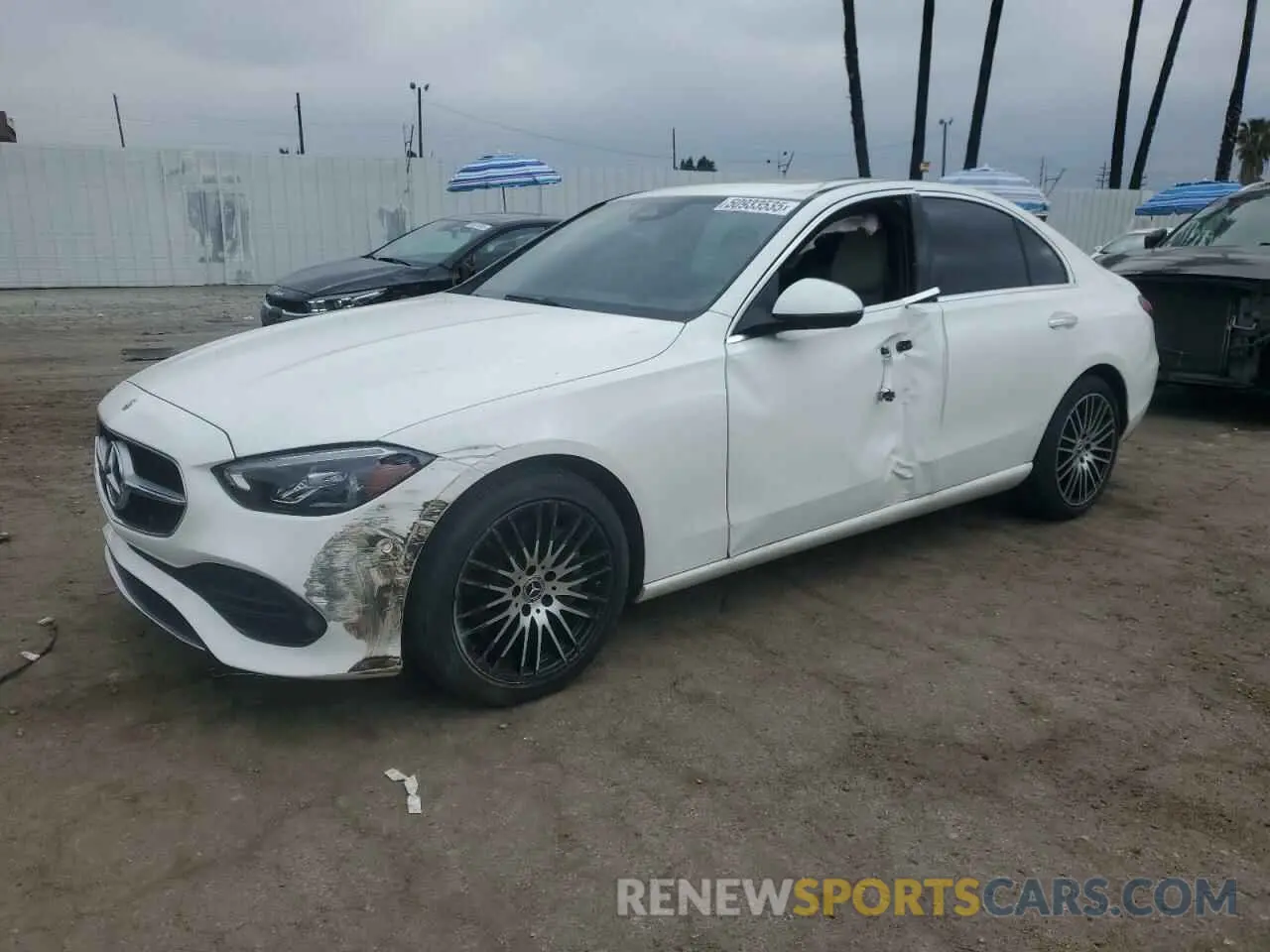 1 Фотография поврежденного автомобиля W1KAF4GB1PR077604 MERCEDES-BENZ C-CLASS 2023