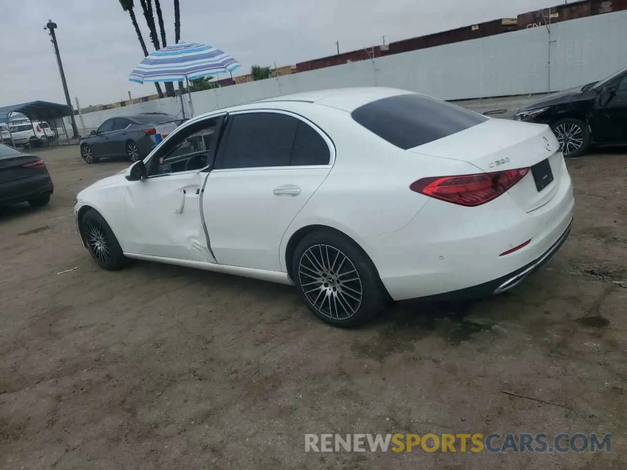 2 Фотография поврежденного автомобиля W1KAF4GB1PR077604 MERCEDES-BENZ C-CLASS 2023