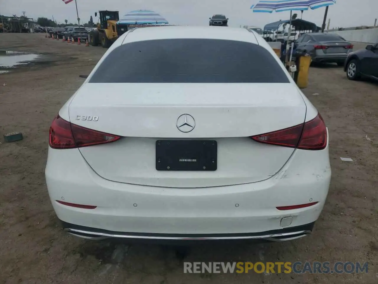 6 Фотография поврежденного автомобиля W1KAF4GB1PR077604 MERCEDES-BENZ C-CLASS 2023