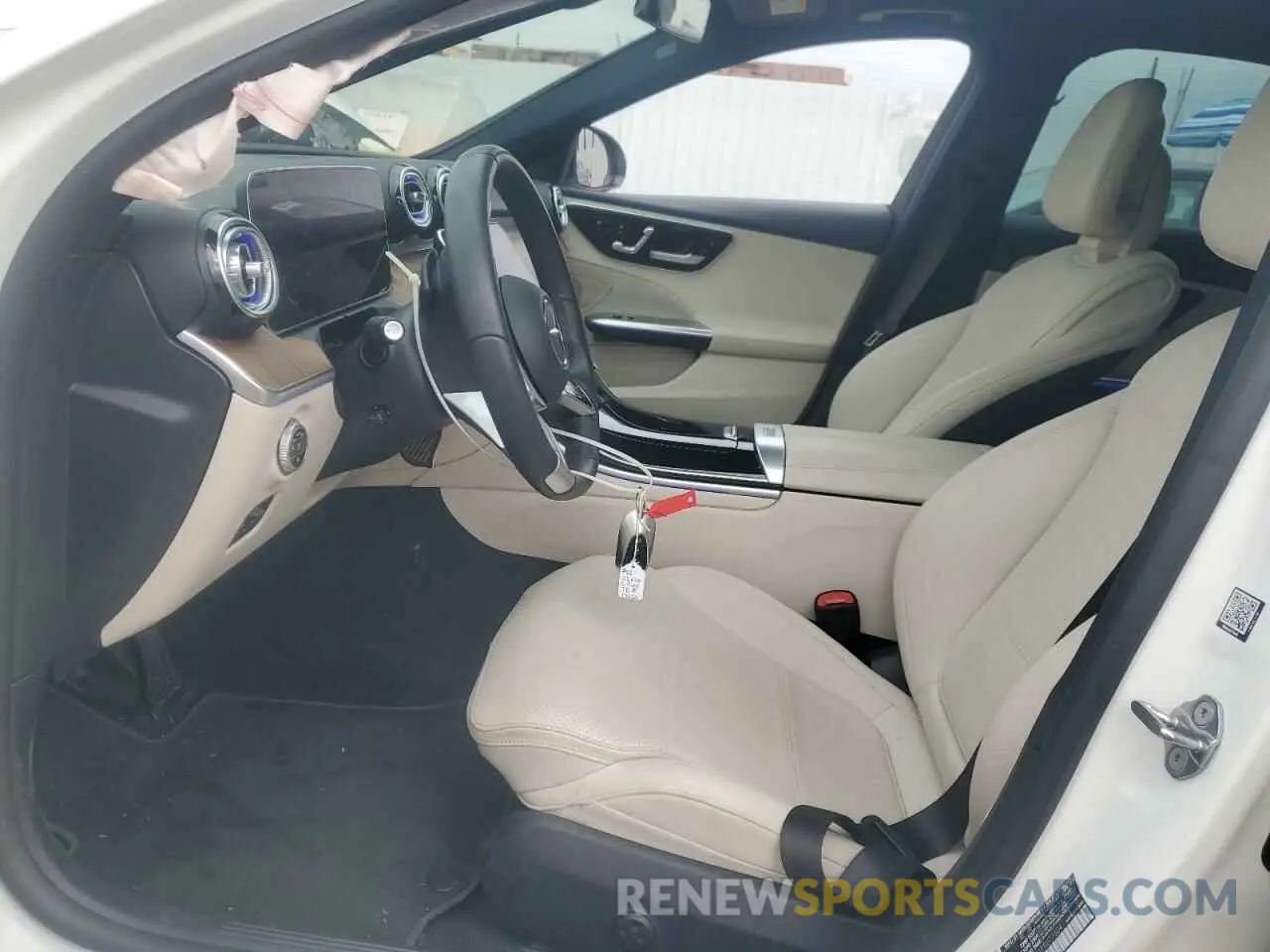 7 Фотография поврежденного автомобиля W1KAF4GB1PR077604 MERCEDES-BENZ C-CLASS 2023