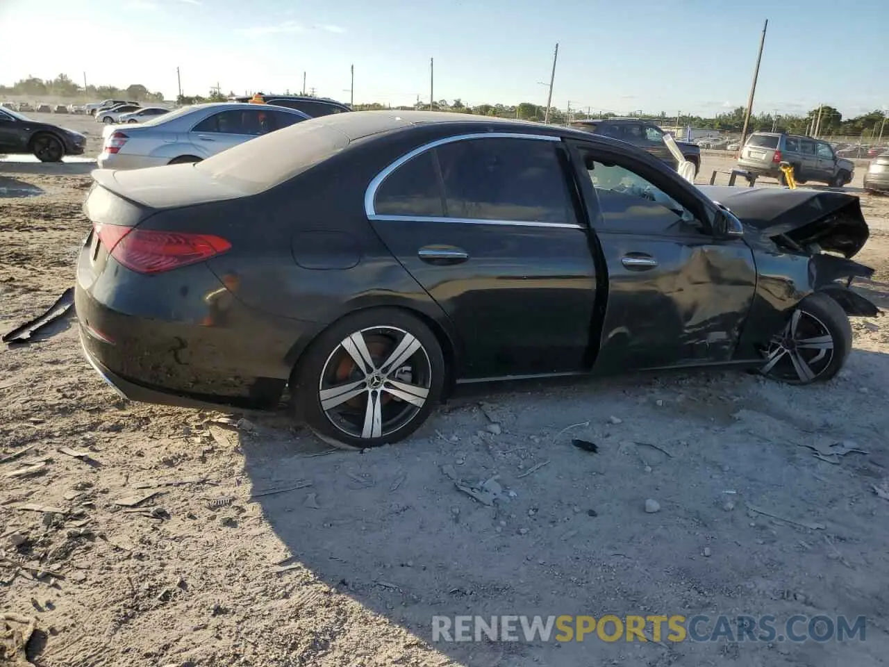 3 Photograph of a damaged car W1KAF4GB1PR148266 MERCEDES-BENZ C-CLASS 2023