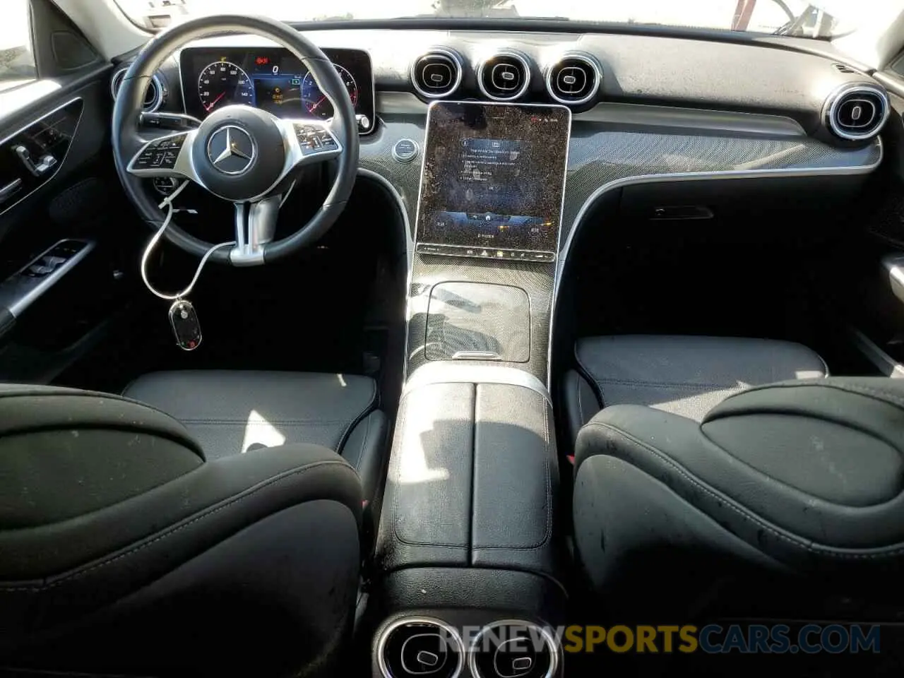 8 Photograph of a damaged car W1KAF4GB4PR069531 MERCEDES-BENZ C-CLASS 2023