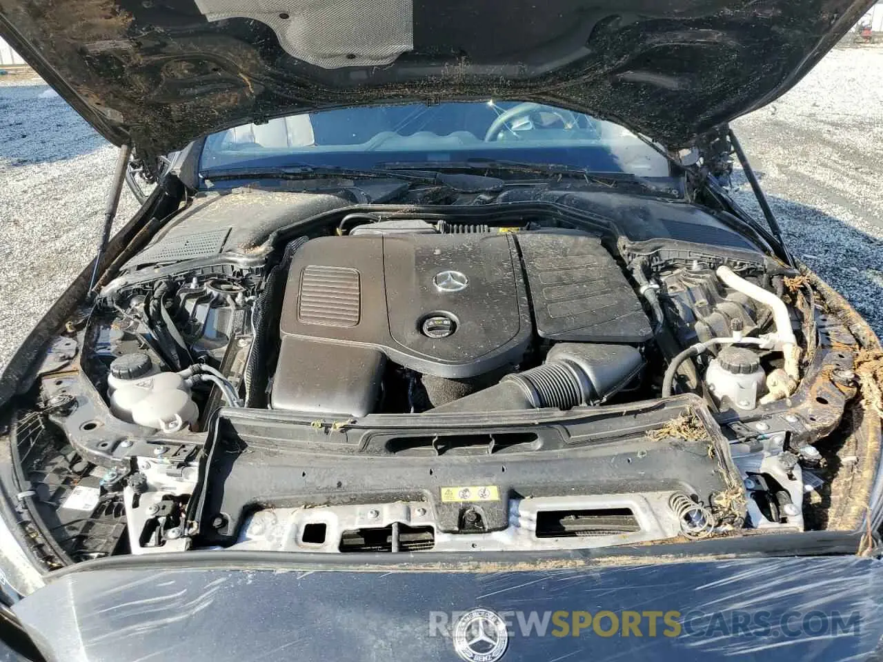 11 Фотография поврежденного автомобиля W1KAF4GB5PR102925 MERCEDES-BENZ C-CLASS 2023