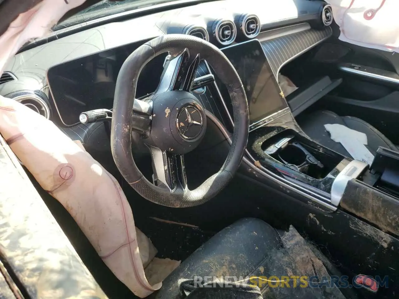 8 Фотография поврежденного автомобиля W1KAF4GB5PR102925 MERCEDES-BENZ C-CLASS 2023