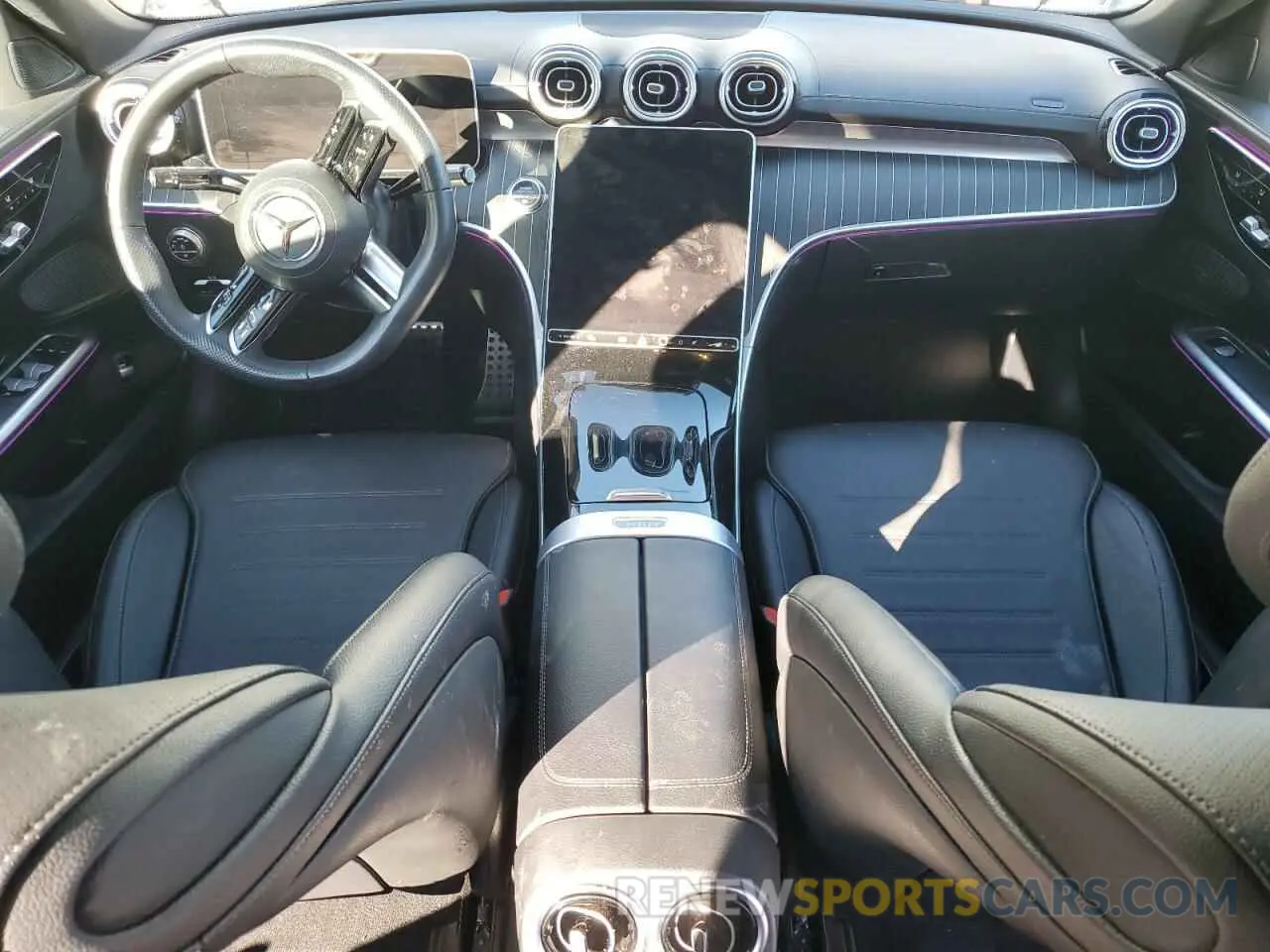 8 Фотография поврежденного автомобиля W1KAF4GB6PR110418 MERCEDES-BENZ C-CLASS 2023