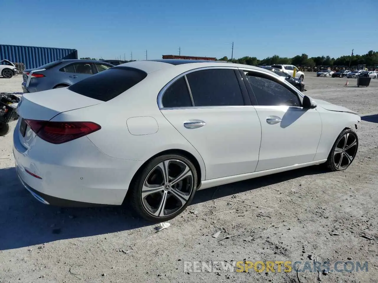 3 Фотография поврежденного автомобиля W1KAF4GB6PR140681 MERCEDES-BENZ C-CLASS 2023