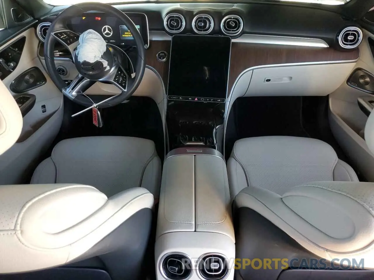 8 Фотография поврежденного автомобиля W1KAF4GB6PR140681 MERCEDES-BENZ C-CLASS 2023