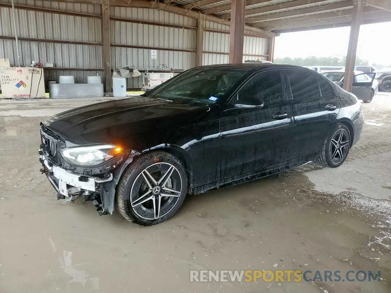 1 Фотография поврежденного автомобиля W1KAF4GB6PR143757 MERCEDES-BENZ C-CLASS 2023