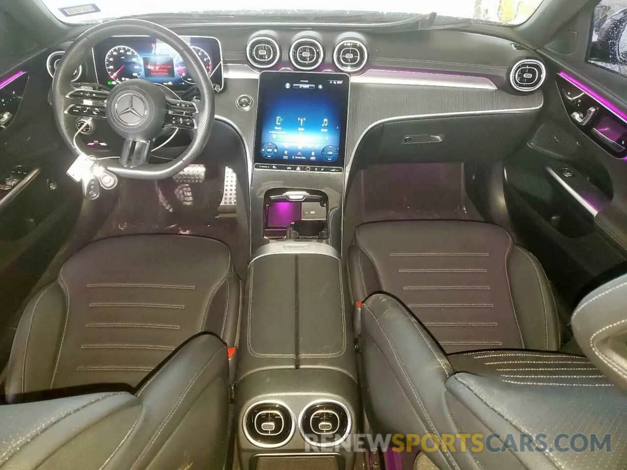 8 Фотография поврежденного автомобиля W1KAF4GB6PR143757 MERCEDES-BENZ C-CLASS 2023