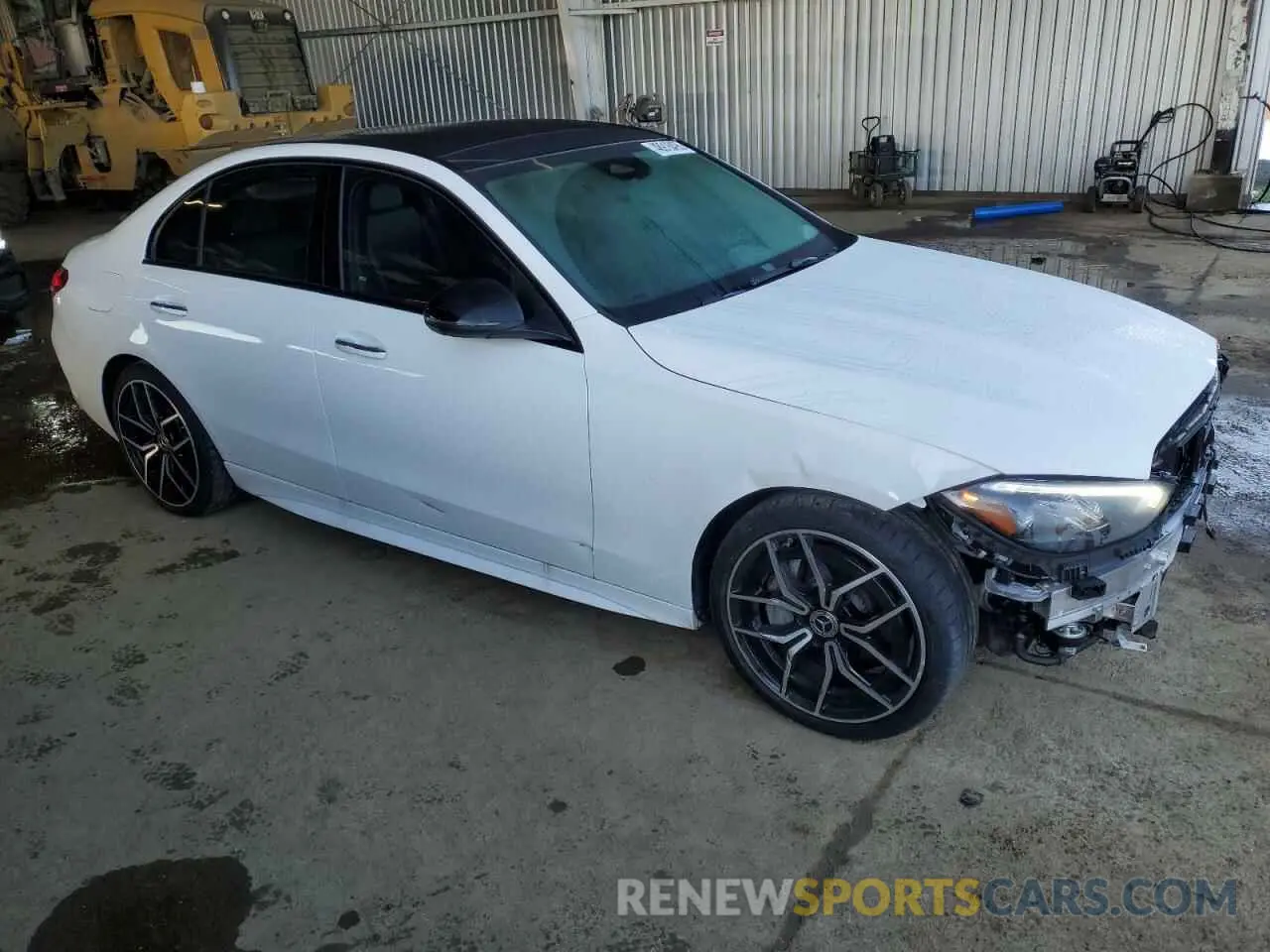 4 Photograph of a damaged car W1KAF4GB7PR102876 MERCEDES-BENZ C-CLASS 2023