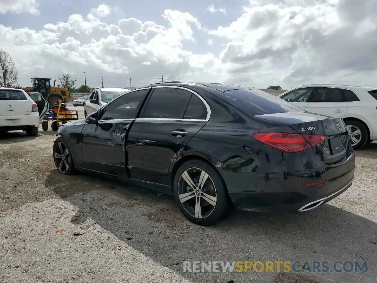 2 Photograph of a damaged car W1KAF4GB7PR132900 MERCEDES-BENZ C-CLASS 2023